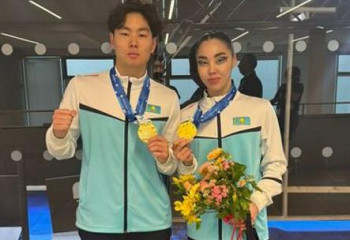 Золото и серебро завоевали карагандинские синхронисты на этапе Кубка мира в Париже