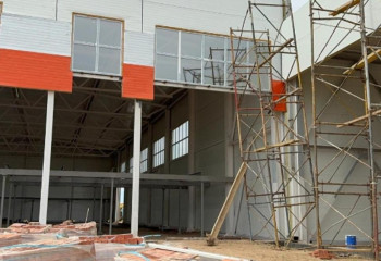 В селе Коргалжын Акмолинской области строят спортивный центр