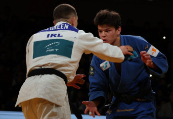 Бакытжан Абдурахманов завоевал бронзу на турнире по дзюдо Qazaqstan Barysy Grand Slam