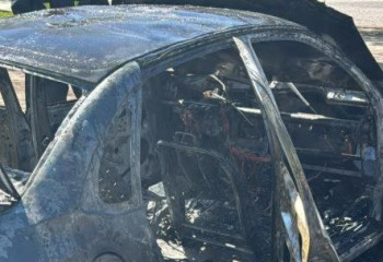 Қарағандыда екі жеңіл автокөлік өртенді