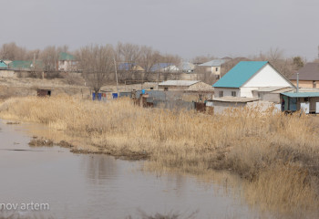 Сохраняется угроза подтопления села Талдыколь