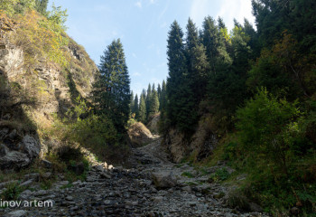 Три девушки заблудились в горах Алматы