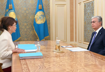 Президент Мәдениет және ақпарат министрі Аида Балаеваны қабылдады