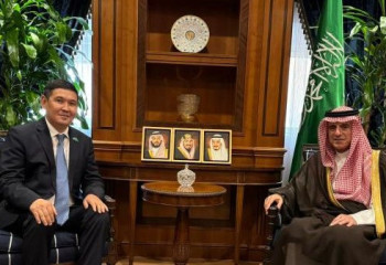 Ambassador of Kazakhstan receives by Minister of state for FA of Saudi Arabia