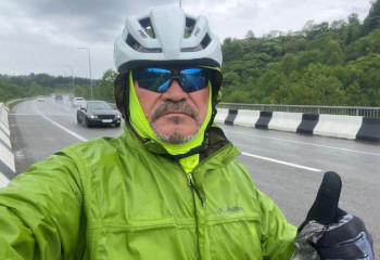 Париж ойындарына аттанған маңғыстаулық велошабандоз  сапарын уақытша тоқтатты