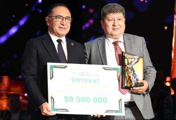 Өзбекстандағы қазақ журналисі Ұлттық марапатқа ие болды