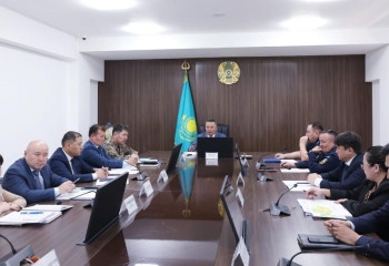 Жамбылда өрт қаупі бар маусымға дайындық шаралары күшейтілді