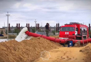 Құлсарыда су тасқынынан кейінгі тиісті жұмыстар жалғасып жатыр