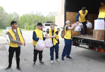 Гуманитарную помощь из ВКО передали в Аркалык
