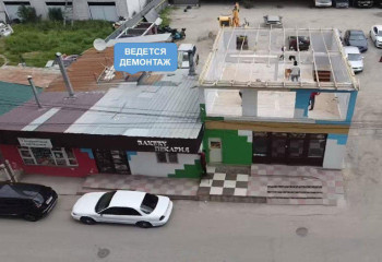 Алматыда асхана мен дүкен бұзылды