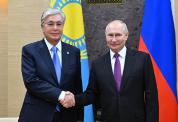 Путин поздравил Токаева с днем рождения