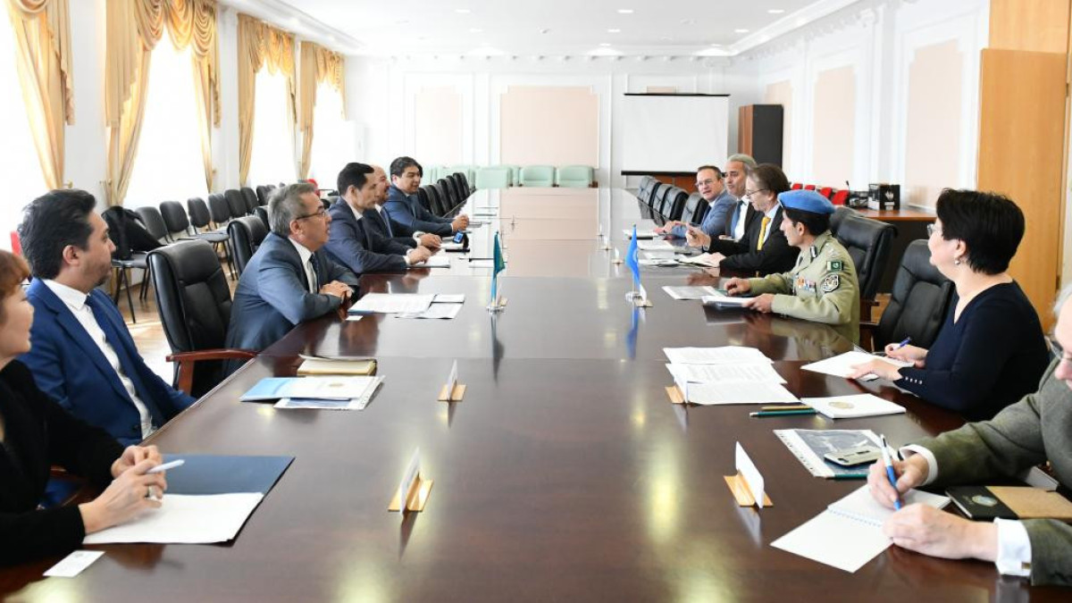 Issues of UN Peacekeeping discussed in Astana