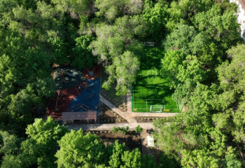 В Алматы улучшают дворы в рамках Бюджета народного участия