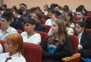 Астанада мектеп бітіруші түлектерге темір жолдағы жұмыстың ерекшеліктері түсіндірілді