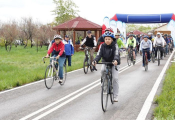 В массовом велопробеге в Астане приняли участие около 500 человек
