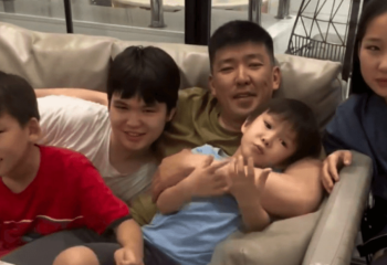 5 жылға сотталған вайнер Мейіржан Төребаев отбасымен қауышты