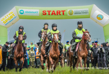 Итоги первого дня марафона-байги «Ұлы дала жорығы-2024»