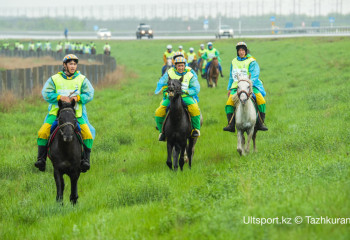 «Ұлы дала жорығы» марафон-бәйгесінің бірінші кезеңі аяқталды