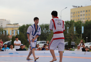 Талдықорғанда қазақ күресінен «Мектеп барысы» анықталды