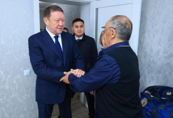 Су тасқыны: Қостанай ауданында 74 отбасы жаңа тұрғын үйдің кілті табысталды