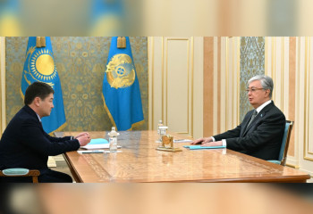 Токаев принял акима Мангистауской области