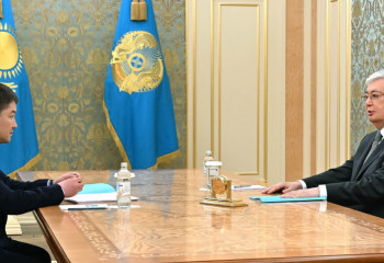 Президент Маңғыстау облысының әкімі Нұрдәулет Қилыбайды қабылдады