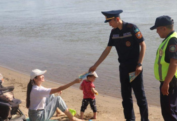 ТЖМ азаматтарға судағы қауіпсіздік қағидаларын сақтауға кеңес береді