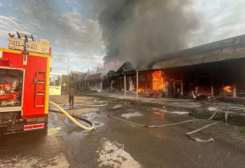 Жамбыл облысында кафеден өрт шықты