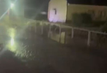 Атыраудағы ауыл маңында Жайық өзенінің су деңгейі көтерілді