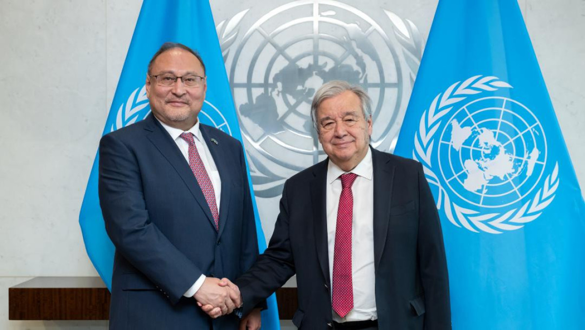 First Deputy FM of Kazakhstan meets  with Secretary-General of UN