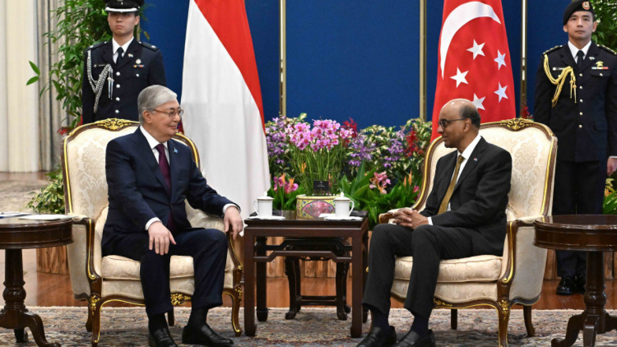 Head of State held talks with President of the Republic of Singapore Tharman Shanmugaratnam