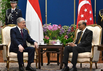 Head of State held talks with President of the Republic of Singapore Tharman Shanmugaratnam