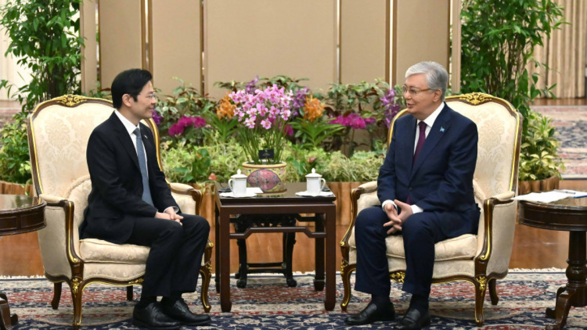Head of State held a meeting with Singapore Prime Minister Lawrence Wong