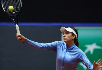 Kazakhstan's top-ranked tennis player enters final of tennis tournament in Morocco
