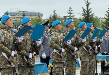 Мерзімді қызмет сарбаздары әскери ант қабылдады