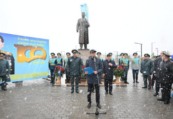 Сағадат Нұрмағанбетовке ескерткіш орнатылды