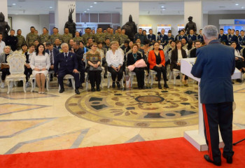 Посвященная Сагадату Нурмагамбетову выставка открылась в музее Вооруженных сил