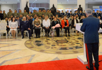 Сағадат Нұрмағамбетовтің мерейтойына орай көрме ашылды