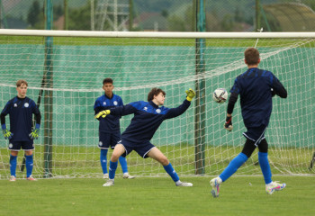 В Алматы проводится отбор в первую сборную Казахстана  по футболу U-15