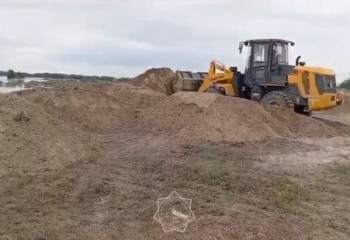 ШҚО-дағы Боран ауылында бір күнде ұзындығы 190 метрлік қорғаныс жағалауы жасалды