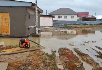 Қояндыда 2 үй мен 20 аула су астында қалды