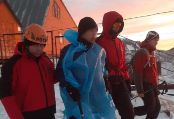 Тауда жарақат алған жасөспірім құтқарылды