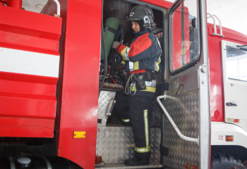 Пожар в школе произошел в Акмолинской области