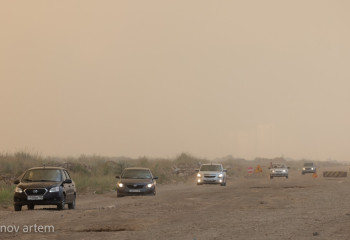 Три автомобиля загорелись в Костанайской области за сутки