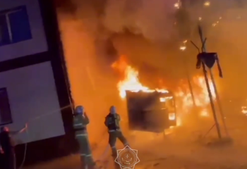 Алматы қаласында бір уақытта екі өрт болды