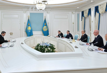 Мемлекет басшысы Түрікменстанның Сыртқы істер министрін қабылдады