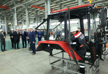 Крупный машиностроительный завод открылся в Костанае