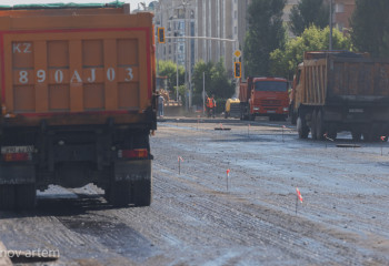 Астанада құрылыс қалдықтарын рұқсатсыз төккен КамАЗ жүргізушісі жазаға тартылды