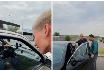 Алматинский таксист бесплатно подвез студента, за что ему подарили авто за 14 млн тенге