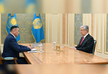 Токаев принял председателя Комитета национальной безопасности Ермека Сагимбаева